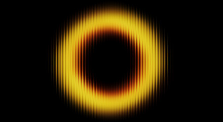 Orange and Red Energy Glass Fusion Circle Light Background Texture