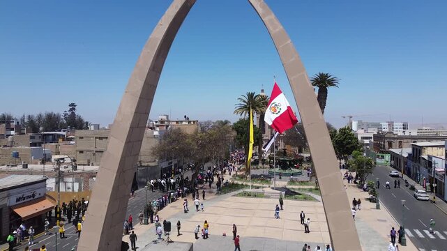 Toma &aacute;erea de Tacna, Per&uacute;