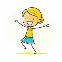 Person dancing &ndash; Movement, joy, music, celebration