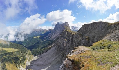 Auf der Seceda in S&uuml;dtirol