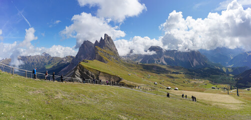 Auf der Seceda in S&uuml;dtirol