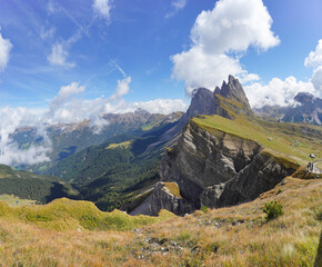Auf der Seceda in S&uuml;dtirol