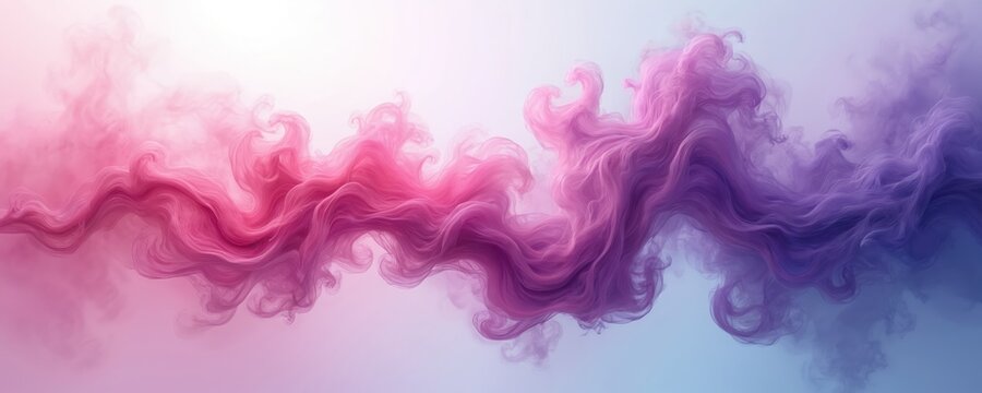 Soothing watercolor blend of purples and pinks. Calm yet dynamic feel for sport outlet visual. Transparent background with copy space for text.