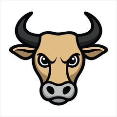 simple western contour with iconic cowboy elements vector art isolated on white background