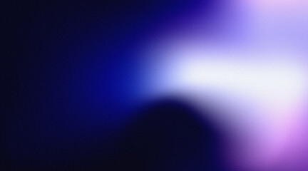 Vibrant blue and purple abstract gradient background with noise