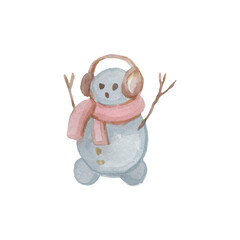 Christmas decor decorations toys hand-drawn New Year's houses Christmas trees pendants socks and mittens bright cute cartoon clipart