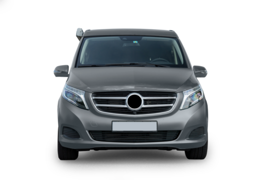 Grey silver sports car, a new luxury auto vehicle model car isolated on white background