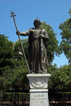 Tsar Samuil Monument in Sofia, capital city of Bulgaria