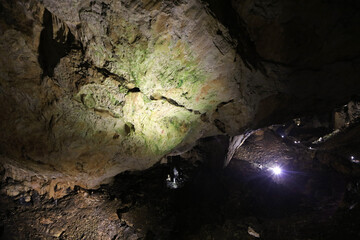 Speleothem - Various formations in the Magura Cave, close to the village of Rabisha, Bulgaria