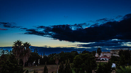 Sonnenuntergang in der Algarve