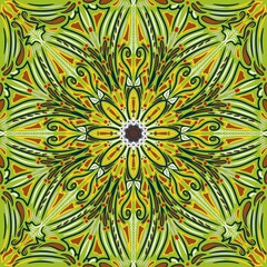 Ethnic Tribal Argyle Seamless Pattern. Abstract Mosaic Geometric Diamond Shapes Colorful Background. Traditional Boho Ikat Ornament. Digital art illustration	