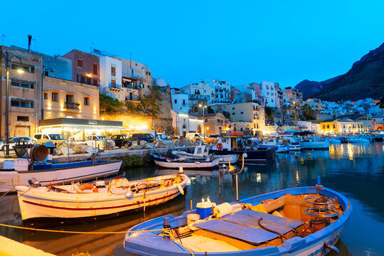 town of Castellammare del Golfo, Sicily Italy