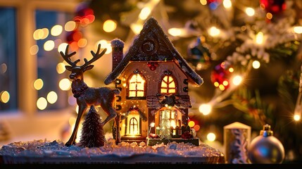 Fairy-tale_Christmas_house_with_reindee