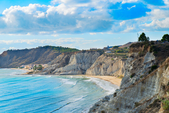 Scala dei Turchi or Stair of the Turks, Sicily Island