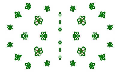 green leaf isolated on white background with copy space