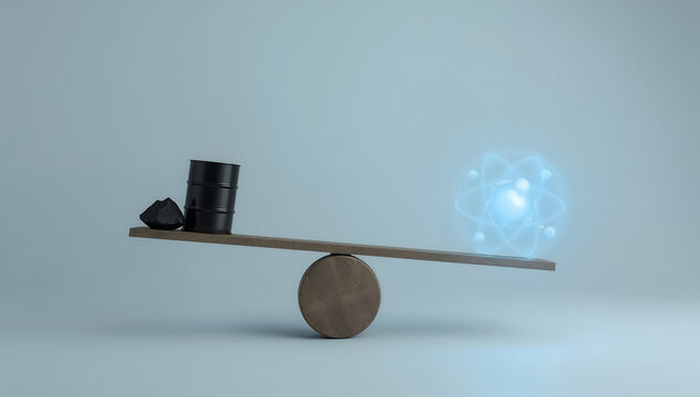 Nuclear energy versus fossil fuels