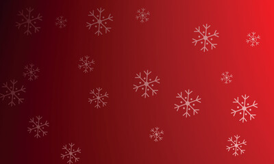 christmas background with snowflakes