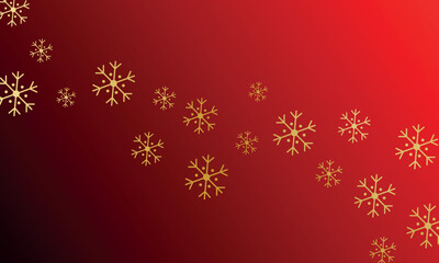 christmas background with snowflakes