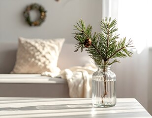 Minimal Christmas Interior