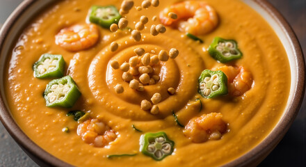 Celebrating Black Awareness Day in Brazil with Delicious Afro-Brazilian Cuisine Featuring Shrimp and Okra Soup