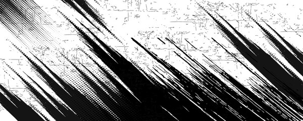 Tire tread marks, wheel textures, tire marks - car racing, motocross, drift, rally, off-road and others. Vector black isolated texture in grunge style © putra