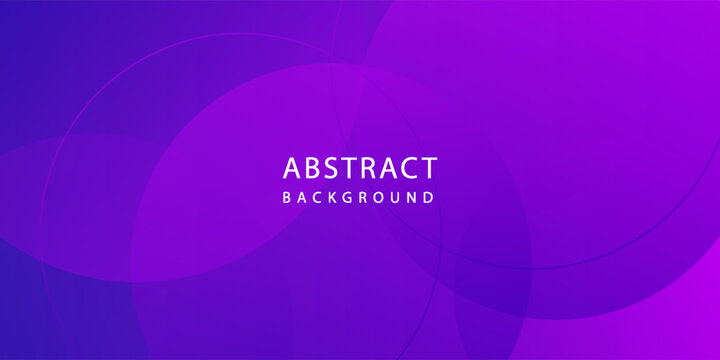 Minimal geometric background. Purple elements with fluid gradient. abstract gradient blue and purple background.