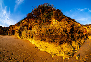 Sonnenuntergang in der Algarve