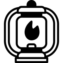 Kerosense Lamp Icon