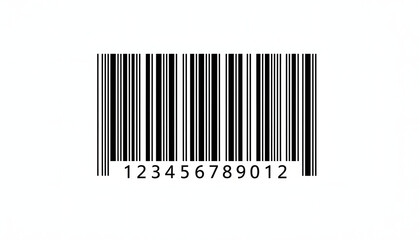 Expanded Barcode Symbol with Numbers 123456789012 for Comprehensive Product Details