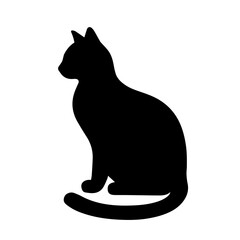 Cat Outline Serenity