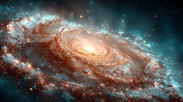 Abstract image with dark streak and light burst against a teal background.