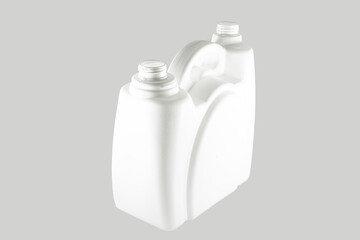 Pl&aacute;stico PET Blanco Opaco sobre Fondo Gris