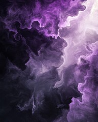 Abstract Purple Cloudscape Texture