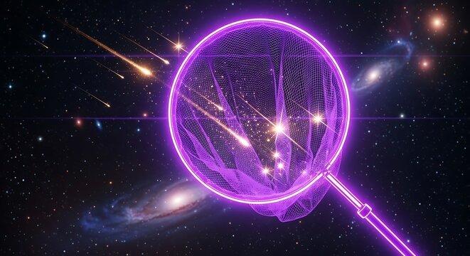 Cosmic Net Capturing Shooting Stars and Galaxies