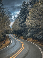 road in the mountains
