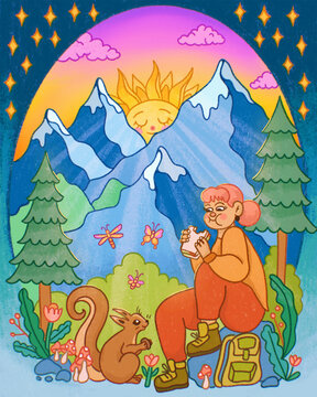 Health Benefits of Hiking- Finding Nourishment in Nature and Animals