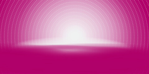 Pink orange polka dots gradient halftone background. Pop art cartoon dot texture with comic graphic design, Horizontal abstract pattern wall for cover digital technology.