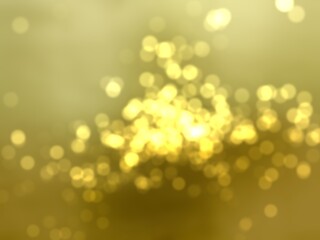 golden bokeh background