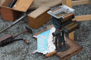 おしゃれな骨董品屋さん