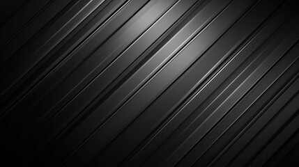 Obraz premium Dark deep black dynamic abstract vector background with diagonal lines. Modern creative premium gradient