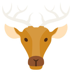 deer head illustration