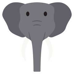 elephant cartoon head