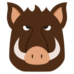 boar head illustration