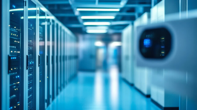 Artistic representation of data flowing seamlessly across a global cloud computing network - Powered by Adobe