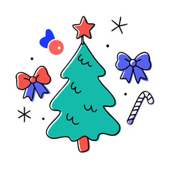 set of christmas bells