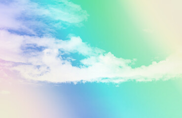 Naklejka premium Beautiful multi-colored pastel background and light flare.