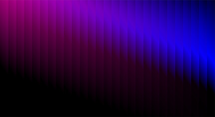Abstract gradient of purple and blue pixels fading into black
