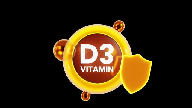 3D Vitamin D3 Cholecalciferol Supplement | Alpha Channel
