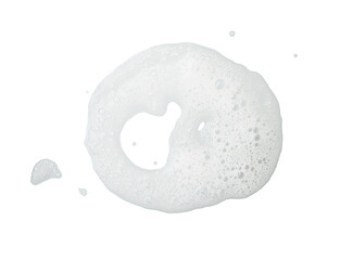 clean foam texture isolated