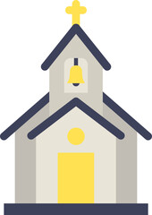 Church Flat Icon